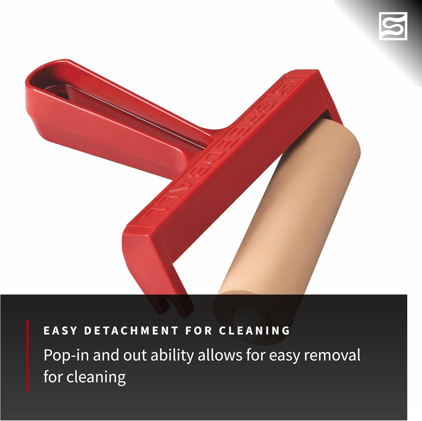 Speedball Art Products Company 004117 004117 Soft Rubber Brayer