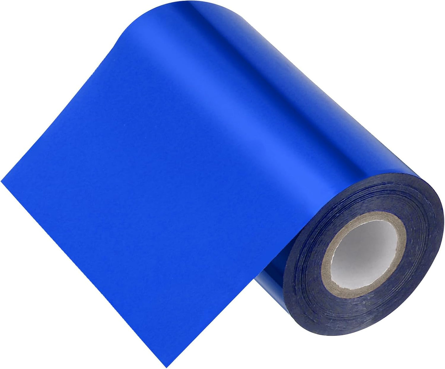 PATIKIL 5"x400Ft Hot Stamping Foil Paper, Heat Transfer Hot Stamping Paper Foil Roll for Leather DIY Logo Decor Craft Gift Package Scrapbook Card, Sky Blue