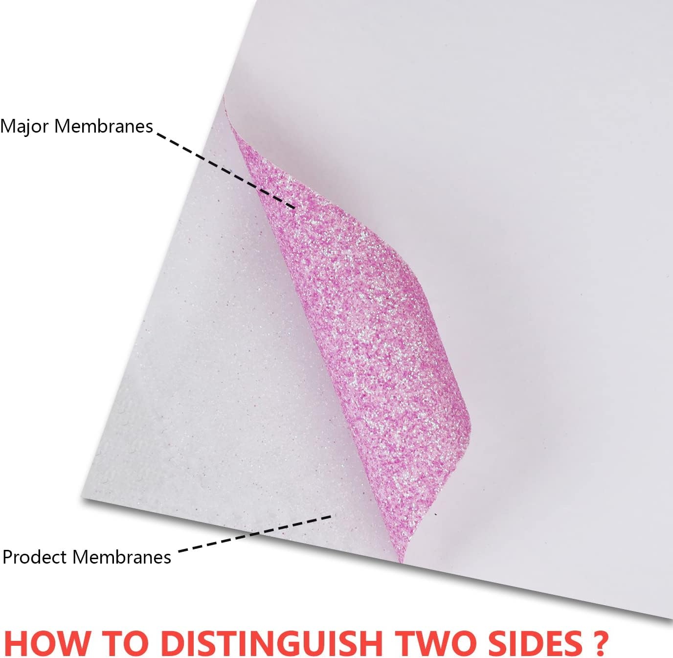 guangyintong Glow Glitter Purple Heat Transfer Vinyl HTV Rolls, 12" x 8ft Iron on Vinyl for T-Shirts, Glitter HTV Vinyl for All Cutter Machines Easy to Cut & Weed for DIY Design