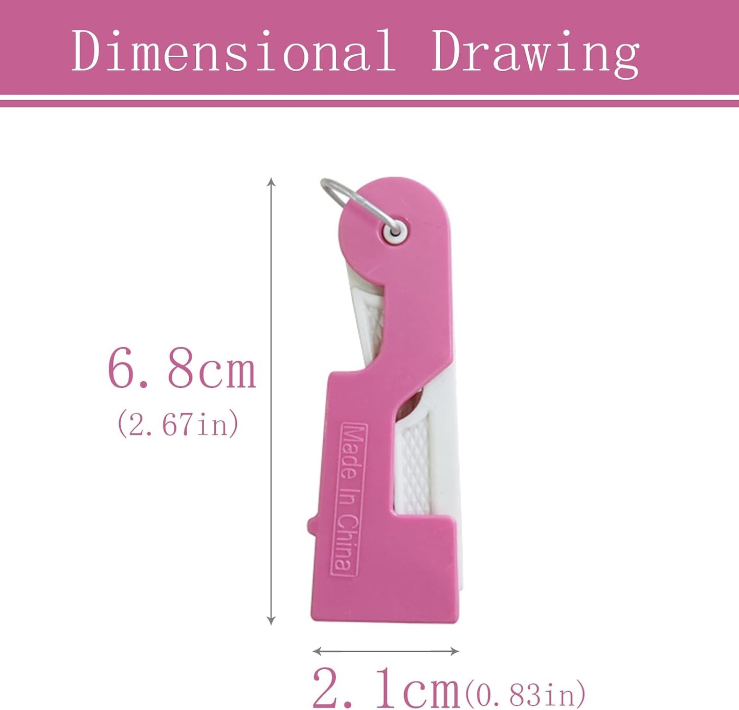 Automatic Needle Threader, Girlsvorlsvi 3PCS Hand Sewing Tools for Embroidery, Cross Stitch, Quilting (Random Colors) - DIY Craft Accessories