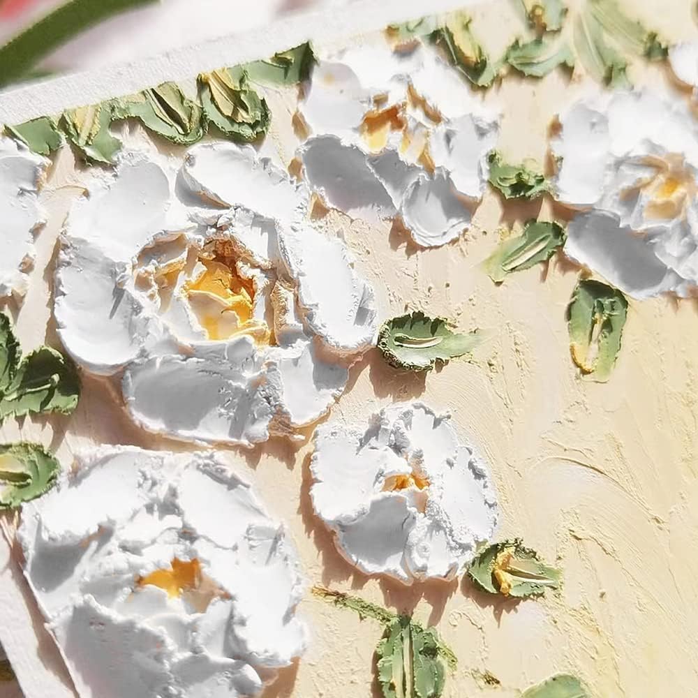 12 Pcs Cream Soft Oil Pastels Vibrant and Creamy Colored Chalk Pastels Artists Grade Art Supplies Set for Professionals Painting Drawing White