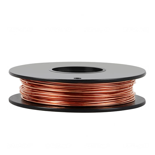 22 Gauge 183 Feet 5 oz 99.9% Dead Soft Copper Wire for Electroculture Gardening, Jewelry Making, Beading, Science Projects, DIY Artwork, Pure Bare Copper Wire