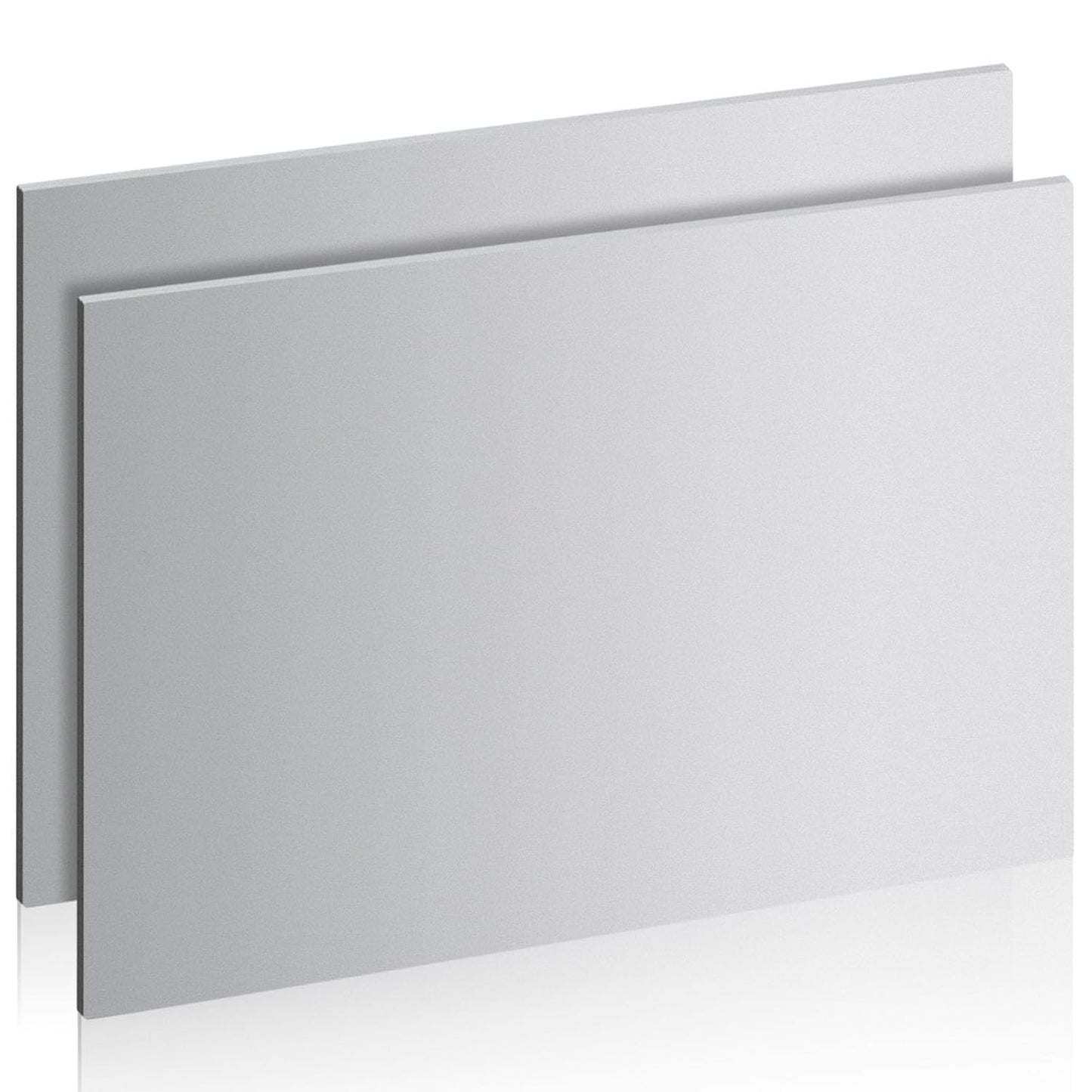 16" x 12" 11 Gauge Steel Sheets Metal Cold Rolled Steel Plate, 2 Pcs Weldable Metal Sheet for DIY Craft Projects, Industrial, Professional