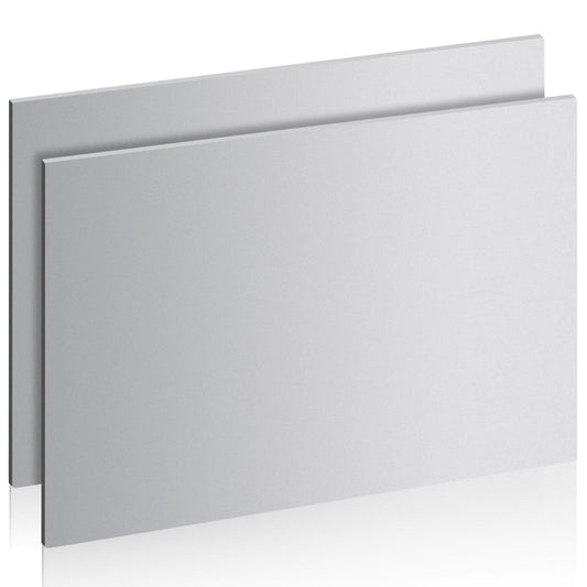 16" x 12" 11 Gauge Steel Sheets Metal Cold Rolled Steel Plate, 2 Pcs Weldable Metal Sheet for DIY Craft Projects, Industrial, Professional