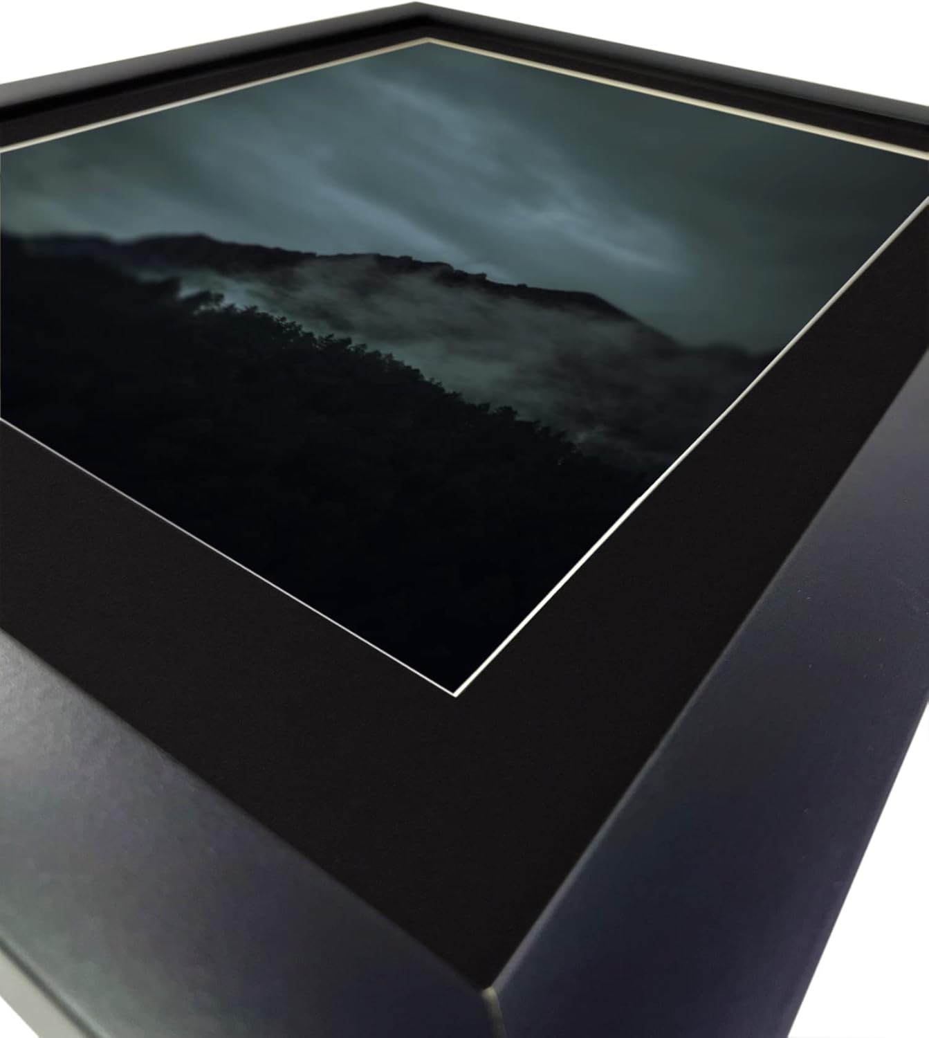 Craig Frames B221 Pre-Cut Mat Board for 11x17 Print, 16x22, Smooth Black