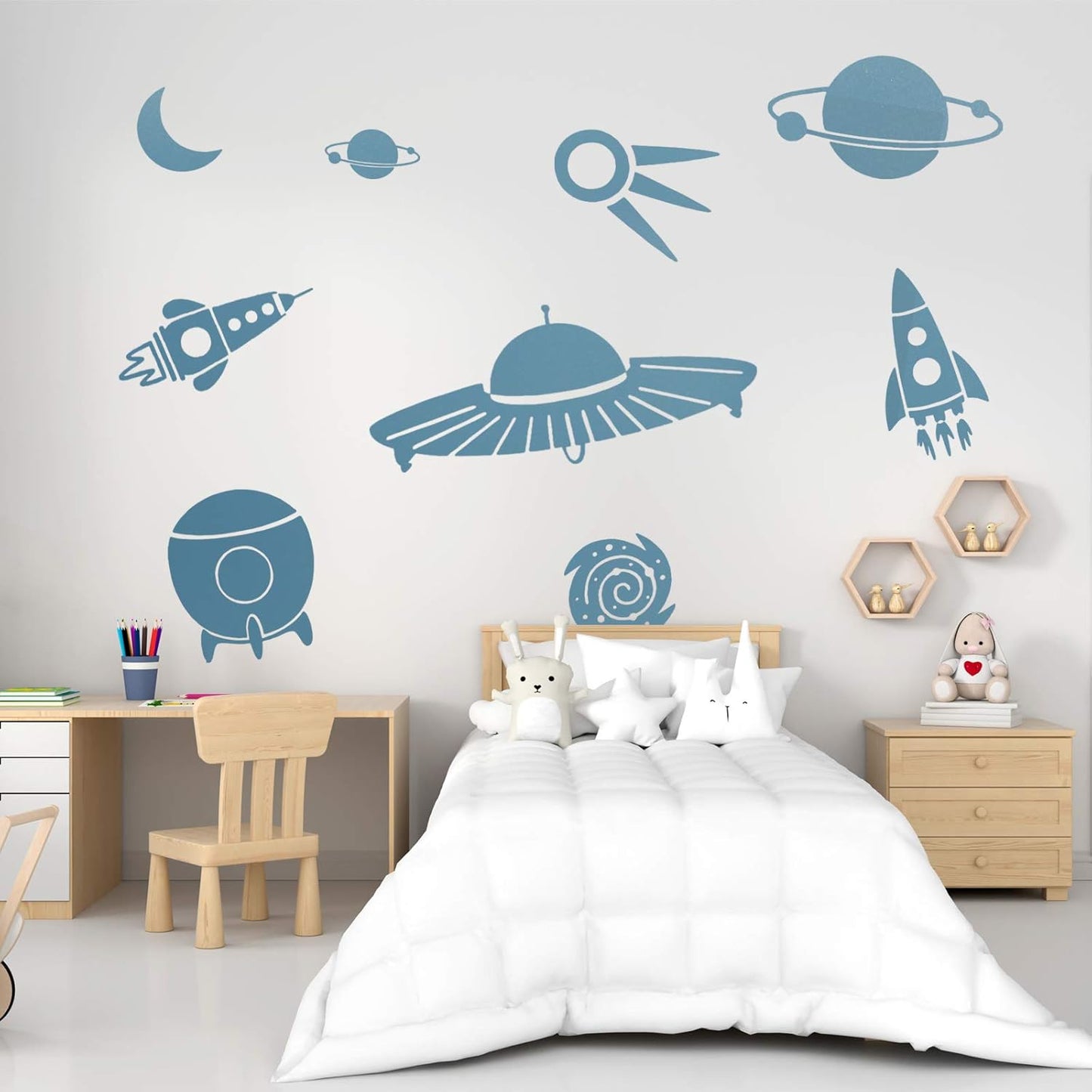 TECKWRAP Permanent Adhesive Vinyl 12" x 10ft, Matte Cobalt Blue