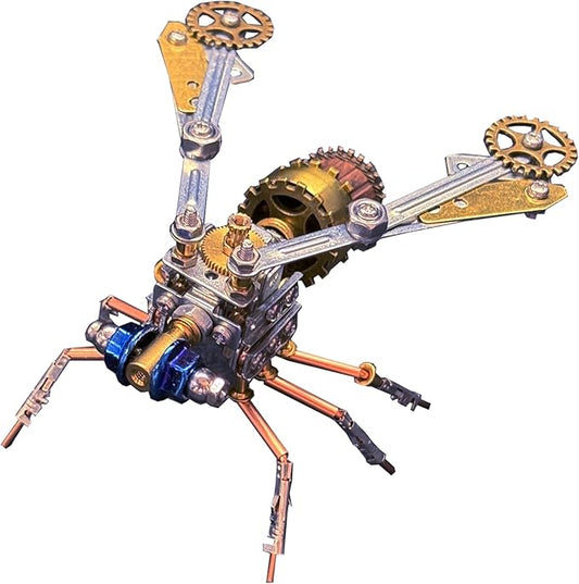 3D Metal Model Kits Insect Bug Mechanical Steampunk Science Kit Metal Building DIY Projects Arts and Crafts Hobby Kits Gift Ideas for Birthday & Christmas (Mechanical Insect)