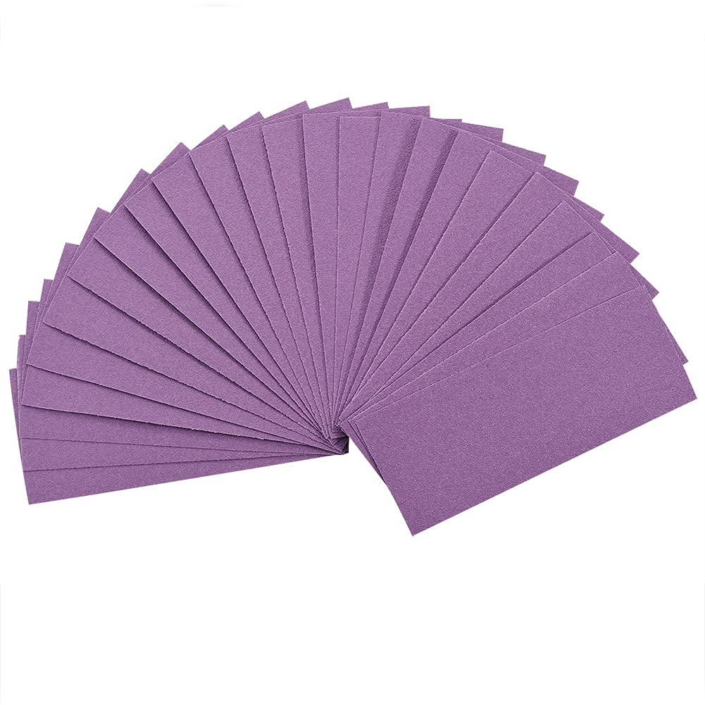 Sandpaper 80 Grit,Wet Dry Sanding Sheets,High Performance Ceramic Abrasive Sand Paper for Wood Furniture Finishing,Metal Grinding,Automotive Polishing,9 x 3.6 Inch,25-Pack