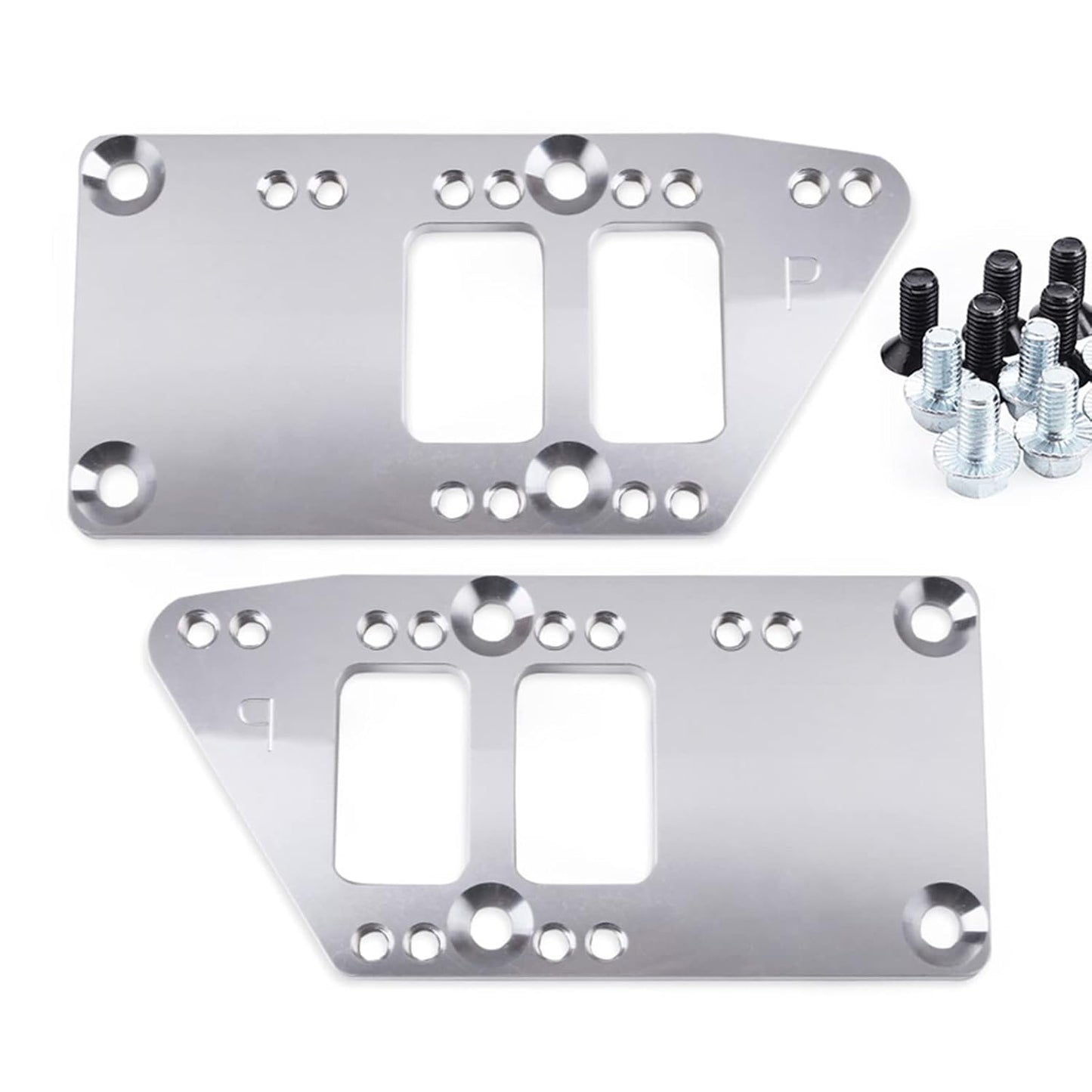 2Pack 6061 T651 Aluminum Sheet Metal 6 x 12 x 1/4 (6MM) Inch Flat Plain Aluminum Plate Covered with Protective Film, Heat Treatable Rectangle Aluminum Metal Plate for Crafting, Industrial