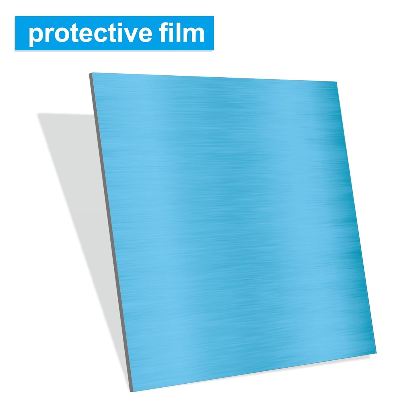 316L Stainless Steel Sheet 12x12x0.031 (23 Ga) 2 Pack, Brushed Metal Plates for Home DIY, Jewelry Making, Model Building - Rust Resistant, Cut-to-Size Ready