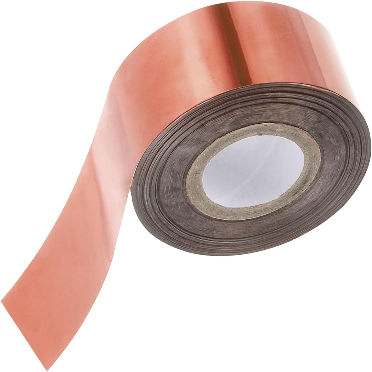 PATIKIL 1.6"x400Ft Hot Stamping Foil Paper,Heat Transfer Hot Stamping Paper Foil Roll for Leather DIY Logo Decor Craft Gift Card Package Scrapbook,Rose Gold