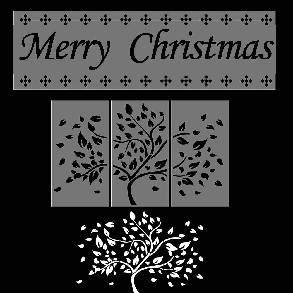 15 Pack 6 Mil Clear Mylar Stencil Sheets, 12" x 24" Blank Stencils, Reusable Template Material, Make Your Own Stencil Compatible Vinyl Cutting Machine