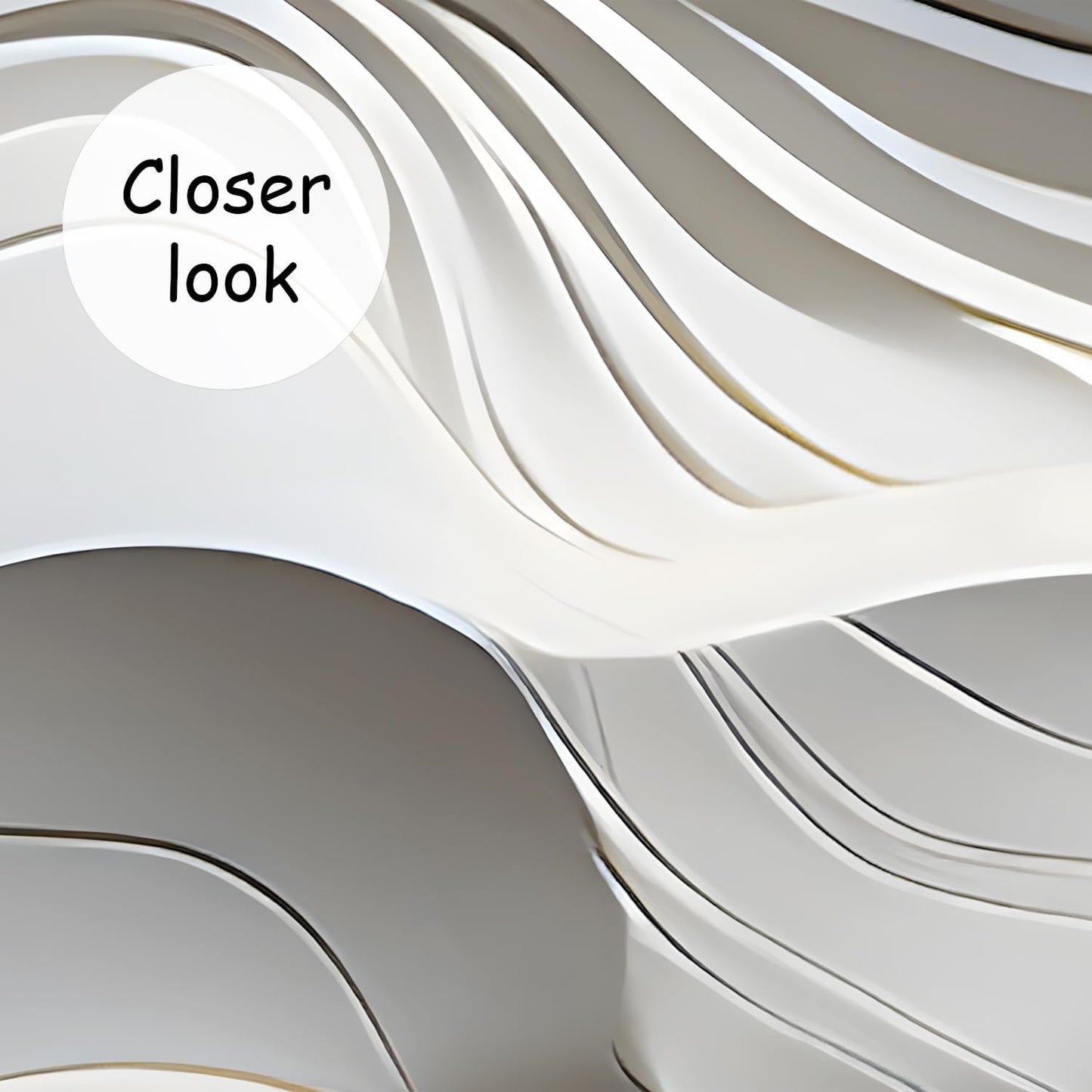 AFZEVEB-3D Stereo Relief Lines Living Room Background Wallpaper Mural 159"x107"(Not Peel and Stick)