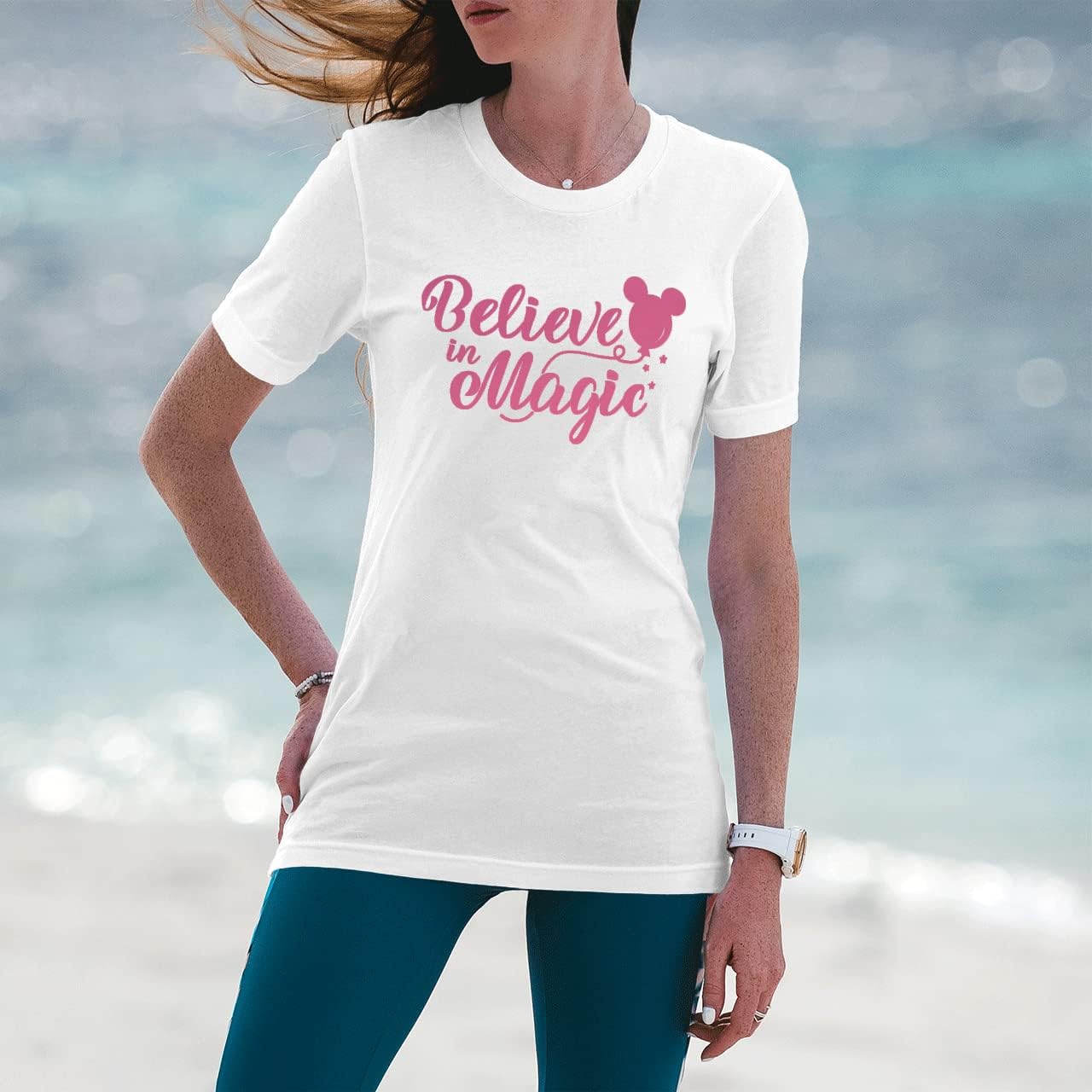 Threadart Metallic Light Pink Heat Transfer Vinyl Film | Custom Cut Roll 20" Wide by The Yard | Compatible with Venture Explore and Maker, Silhouette Cameo, & Large Format Cutters