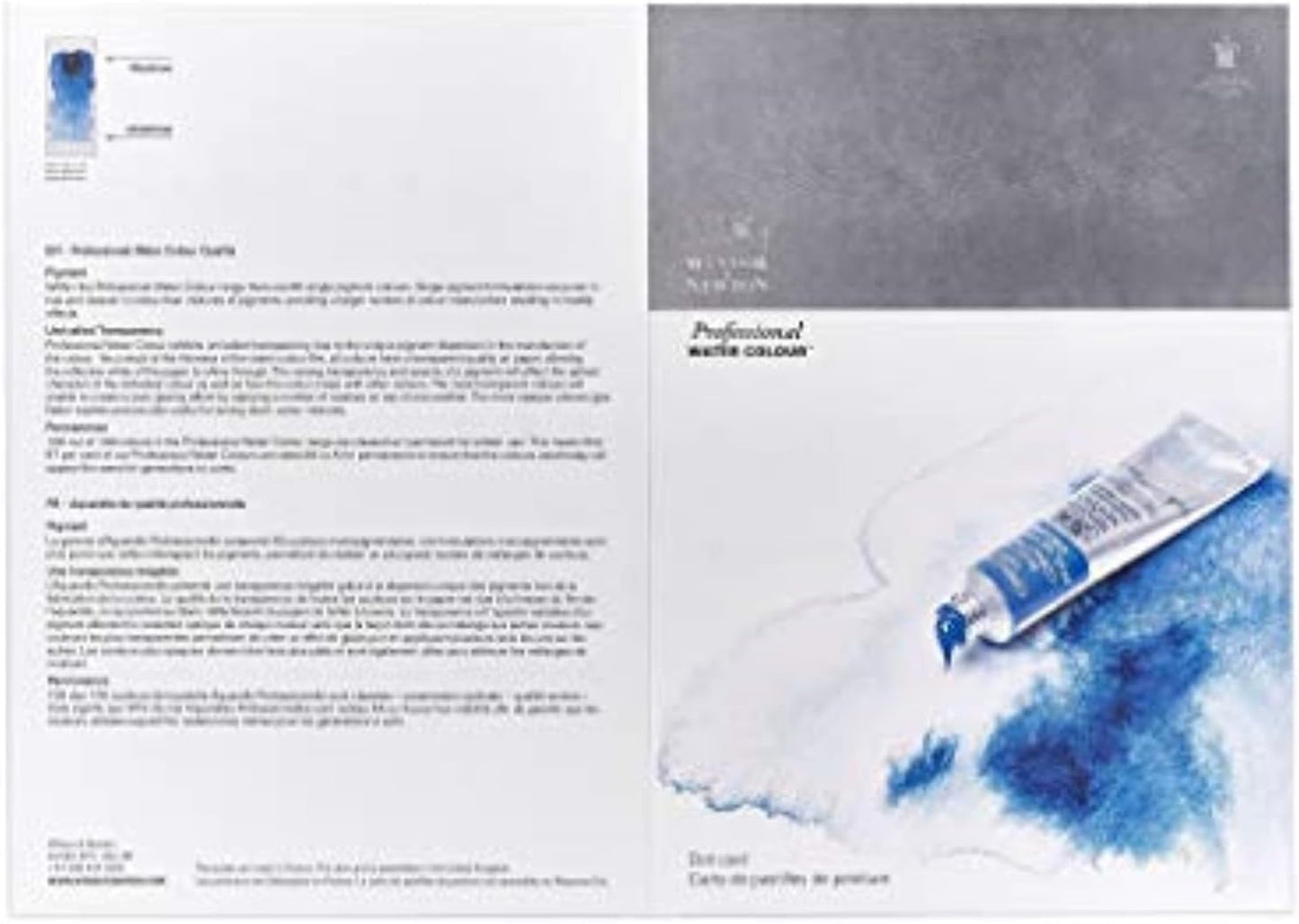 Winsor & Newton Professional Watercolour Dot Card, 1 Count (Pack of 1), All Colors