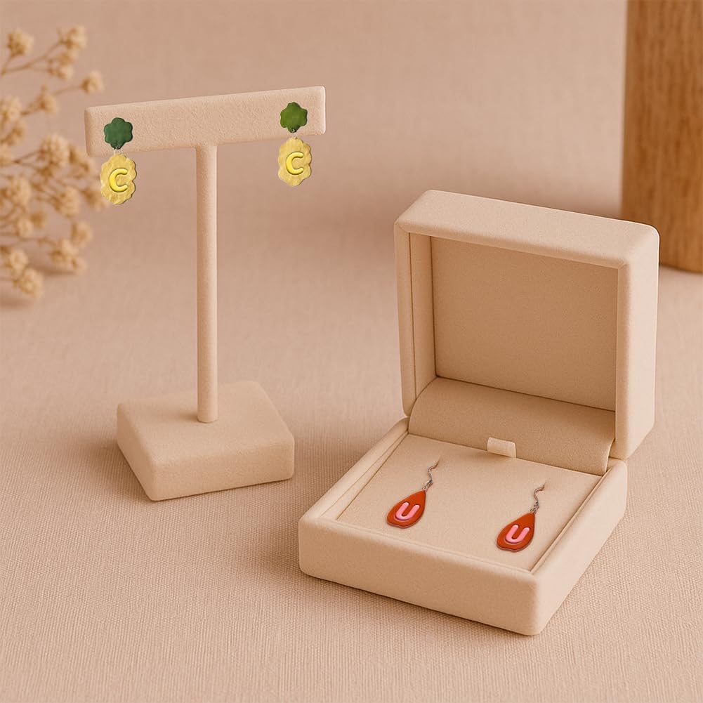 26pcs Alphabet Shape and 10pcs 0-9 Number Clay Cutters, Polymer Clay Cutting Tools for Earrings Jewelry Making, Clay Jewelry Making Kit, Letter Cookie Cutters