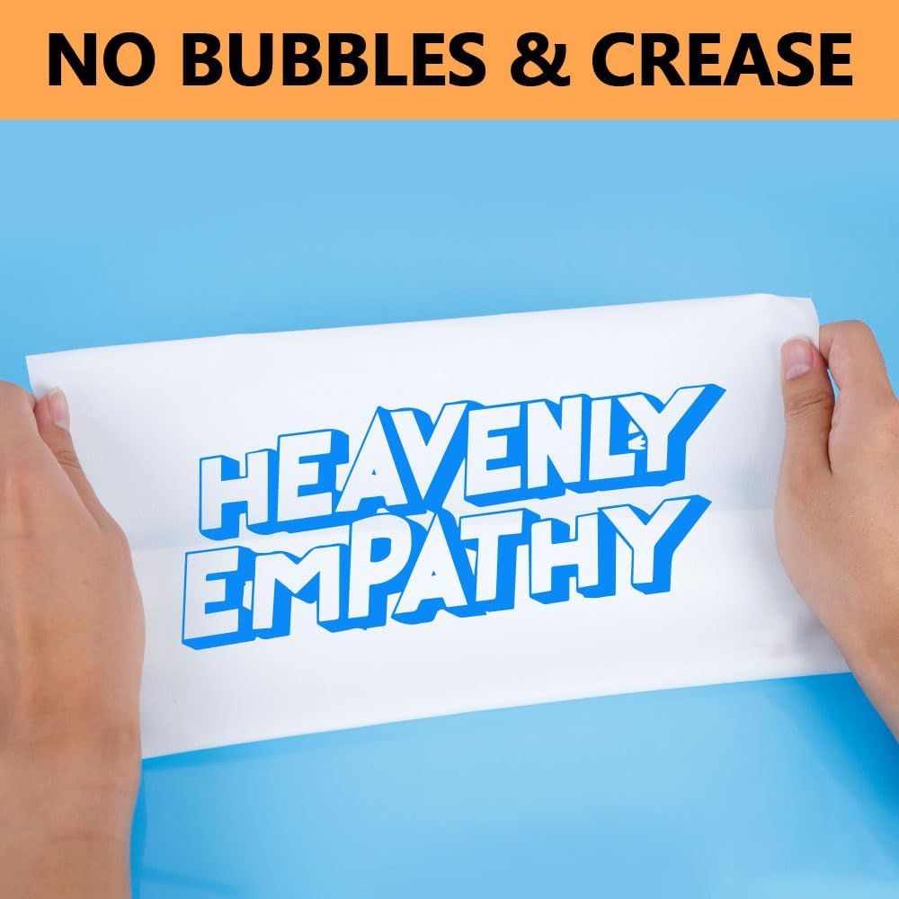 RENLITONG Matte Lake Blue Iron on Vinyl Roll - 12Inch x 13ft HTV Heat Transfer Vinyl for T-Shirt, HTV Rolls for All Cutter Machine - Easy to Cut & Weed for Heat Transfer Design