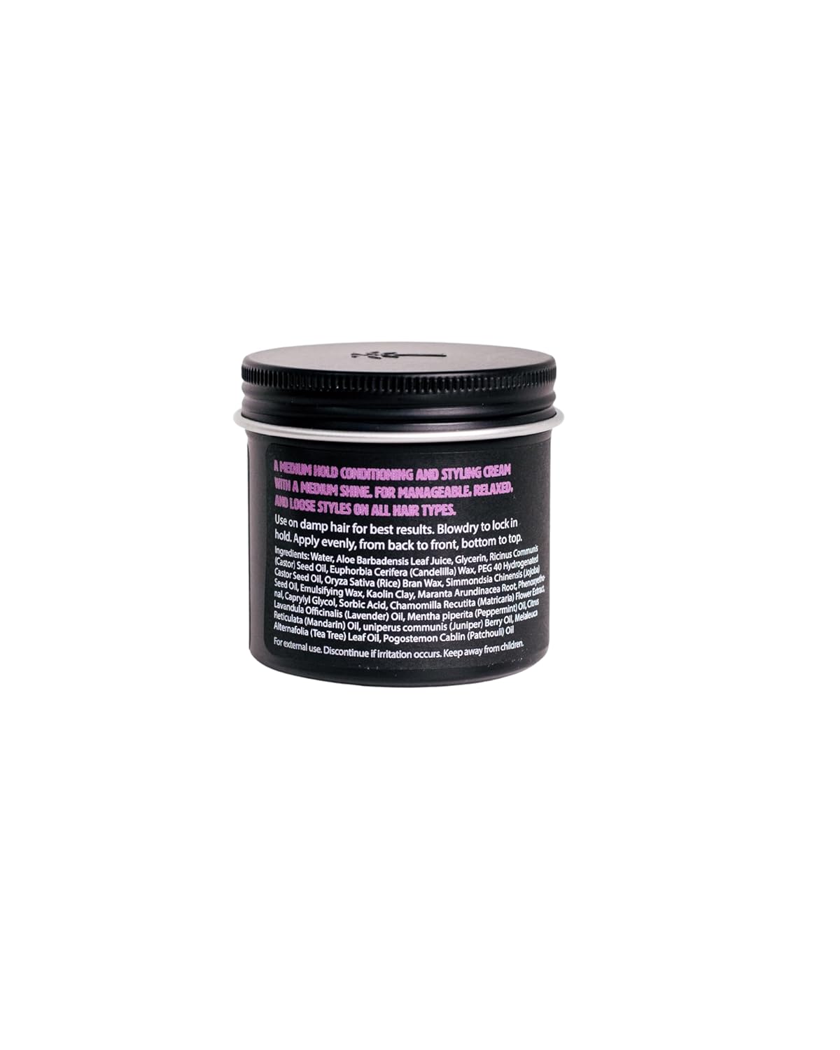 O'Douds Styling Treatment Hair Cream - Texturizing Cream - Medium Hold, Natural Shine - Manageable, Relaxed, Textured & Natural Styles - Lavender & Peppermint Scent, 4 oz