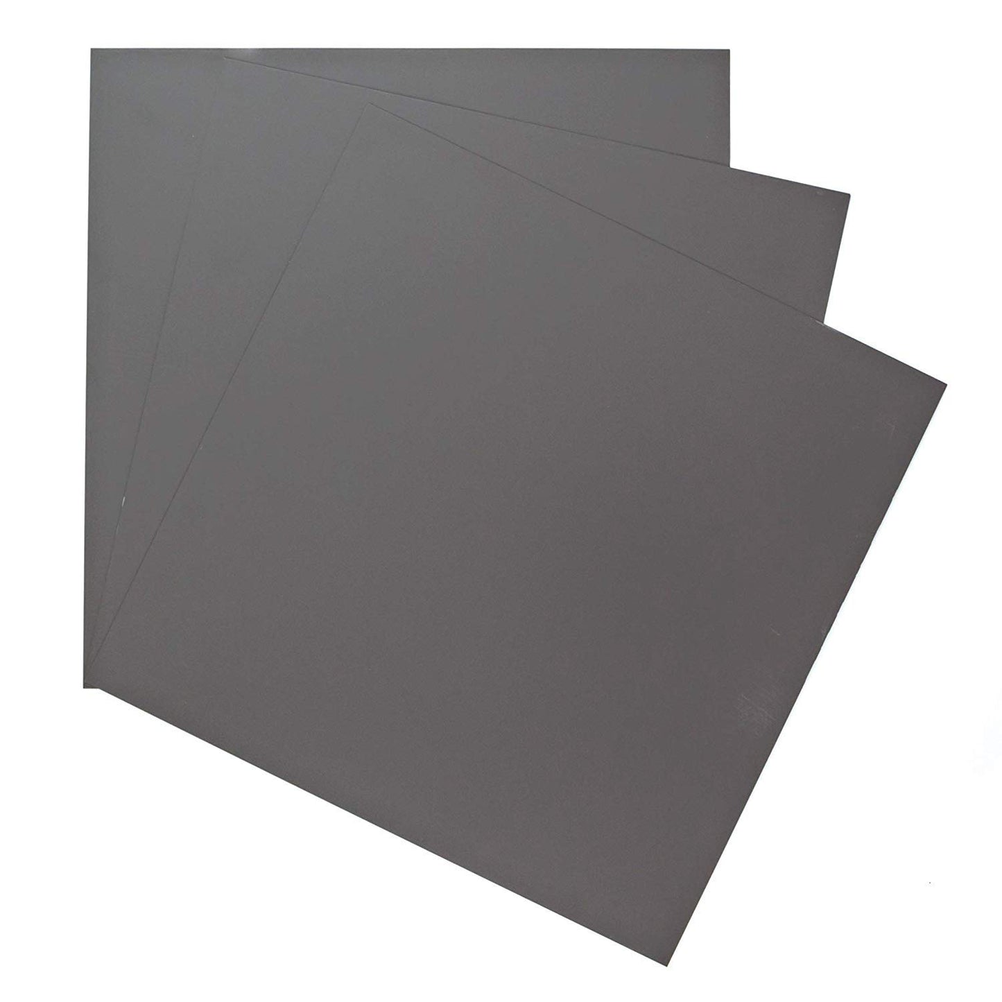 EAGLE 1: 12" x 12" 26 Gauge Sheet Metal Squares (3 Pack Per Order, Multiple Colors) Great for Arts, Crafts, DIY Home or Work Projects (6" X 6", Charcoal Grey)