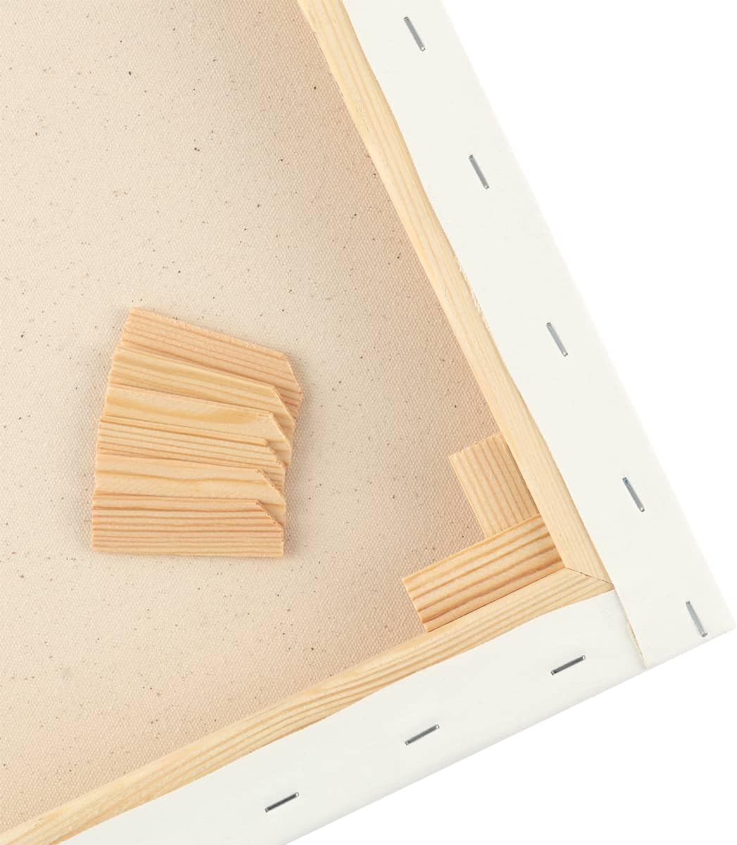 SoHo Urban Artist, 36x36 Heavyweight Stretched Cotton Canvas for Painting - 1.5" Deep- 3 Pack, Triple Primed, 100% Cotton Canvas, Archival, Universal Primed for Oil, Acrylic, Alkyd, Mixed Media