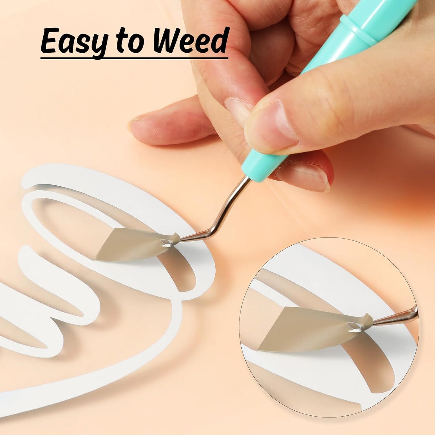 HTVRONT HTV Vinyl Rolls Heat Transfer Vinyl - 12" x 5ft Camel HTV Vinyl for Shirts, Iron on Vinyl for All Cutter Machine - Easy to Cut & Weed for Heat Vinyl Design (Camel)