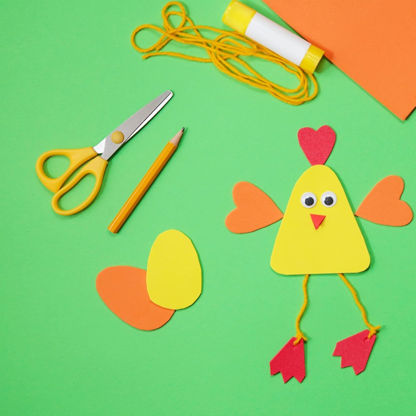 PA Paper Accents Stash Builder Cardstock 8.5" x 11" Raincoat Yellow, 65lb colored cardstock paper for card making, scrapbooking, printing, quilling and crafts, 25 piece pack