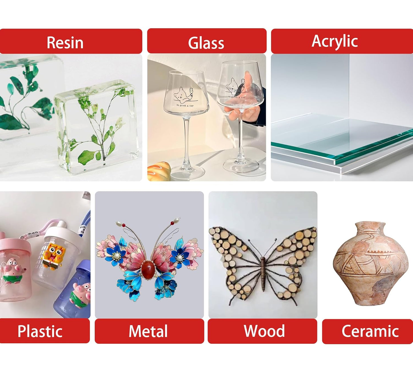 UV Resin Kit with Light - 60g UV Resin with Rechargeable Flashlight, Fast Curing in 5 Seconds, Clear UV Glue for Welding Plastic, Glass Repair, Acrylic - UV Adhesive for Bonding Jewelry, DIY, Crafts