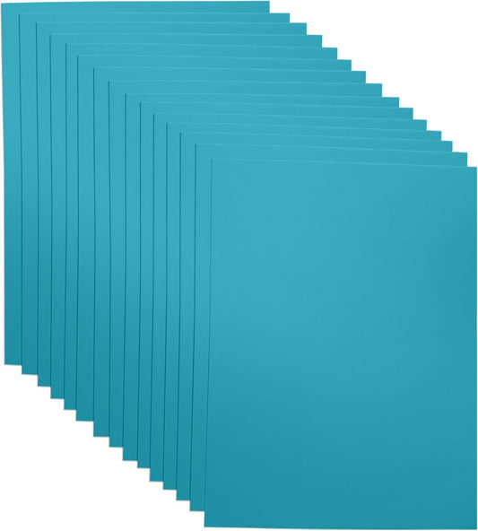 Light Blue EVA Foam Sheets for Crafts, 9 x 12 Inch, 2mm Thickness – Ideal for DIY Arts and Crafts, Foam Paper for Kids, Cosplay and Costumes - 15 Pack