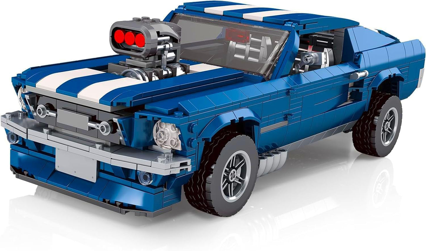 Creater Expert GT 1976 Building Blocks Toys - Compatible with Lego Car Adults Challenging, Advanced Collector's Car Model, Home and Office Display, Collectible Gift for Adults and Teens