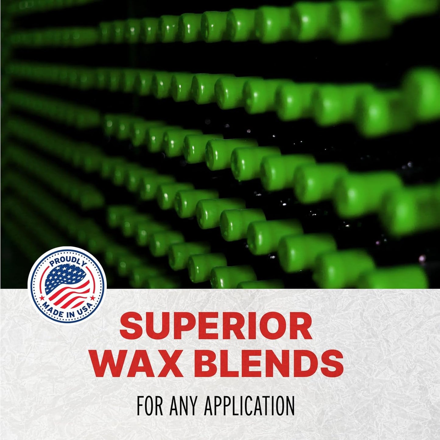 Blended Waxes, Inc. Bottle Sealing Wax, Pastille Wax Seal Beads For Wine, Beer, and Liquor Bottle Sealing, Seals Between 25-30 Bottles, 1 lb, Lime Green