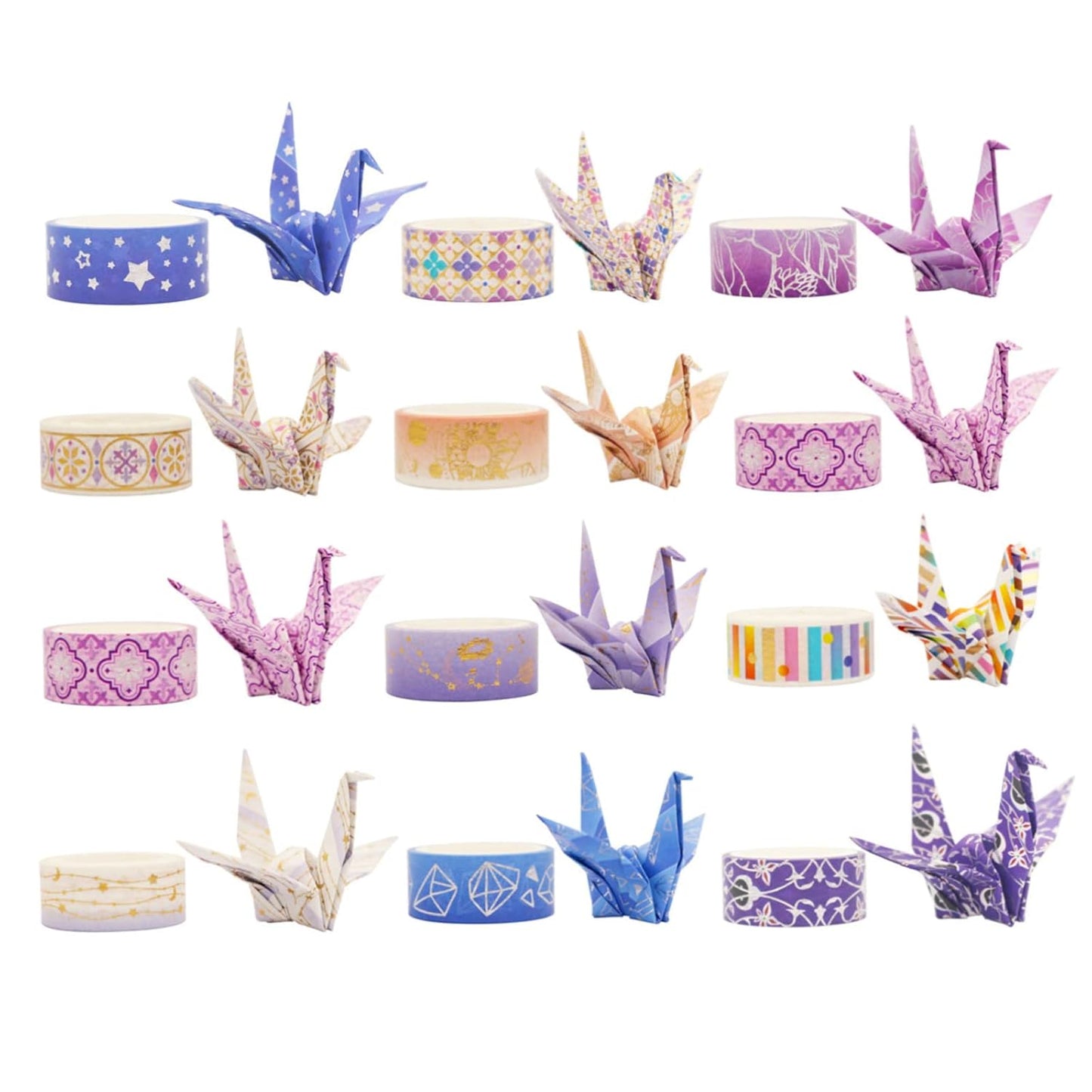 12 Rolls Galaxy Washi Tape Set Bronzing Starry Night Decorative Masking Tape for Scrapbooking, Bullet Journal, Planner, DIY Crafts, Gift Wrapping