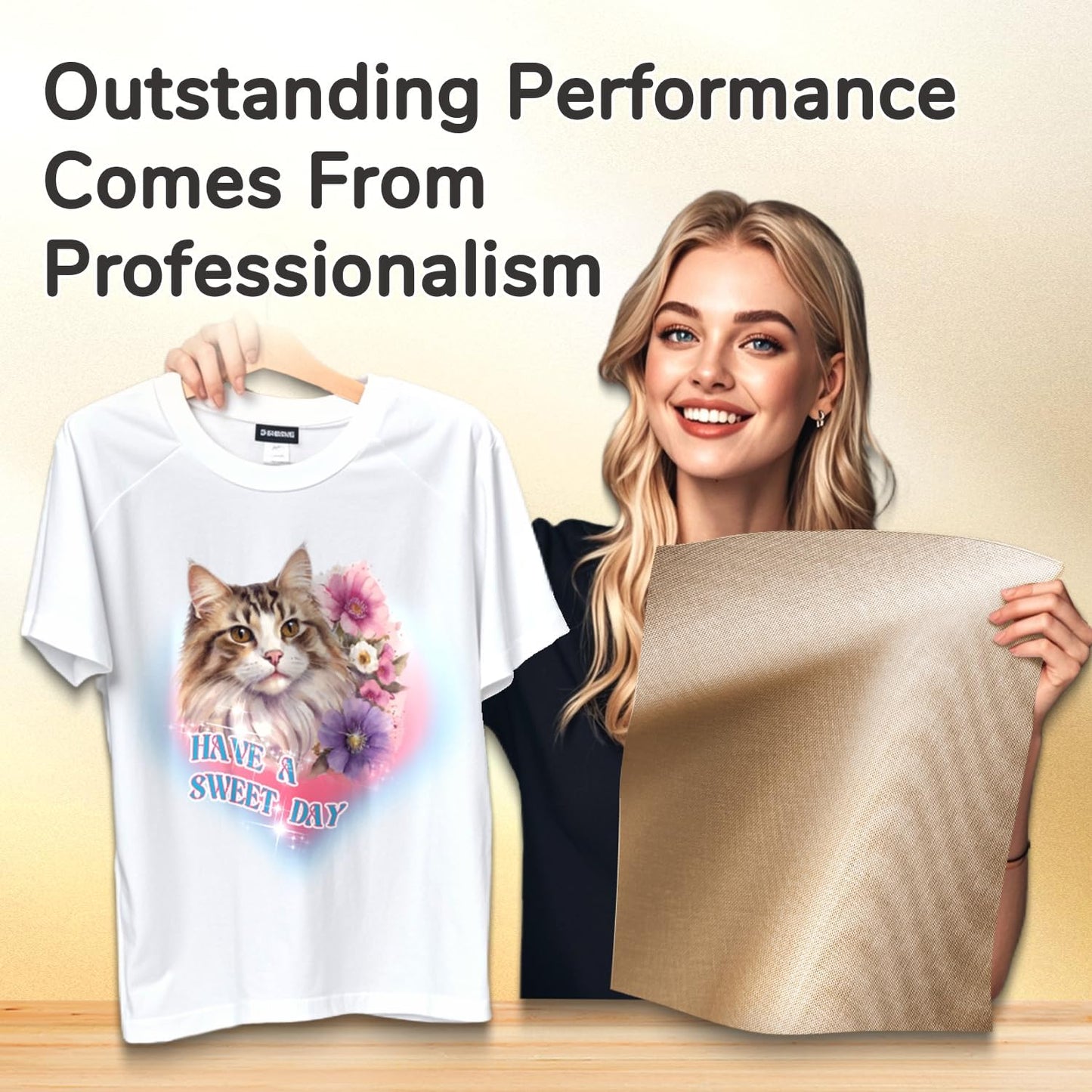 TransOurDream 3 PTFE Teflon Sheets Size XL16 x 24" for Heat Transfer Paper and Sublimation Paper and 6 Magnets for Holding Heat Press Reusable Heat Resistant Non stick