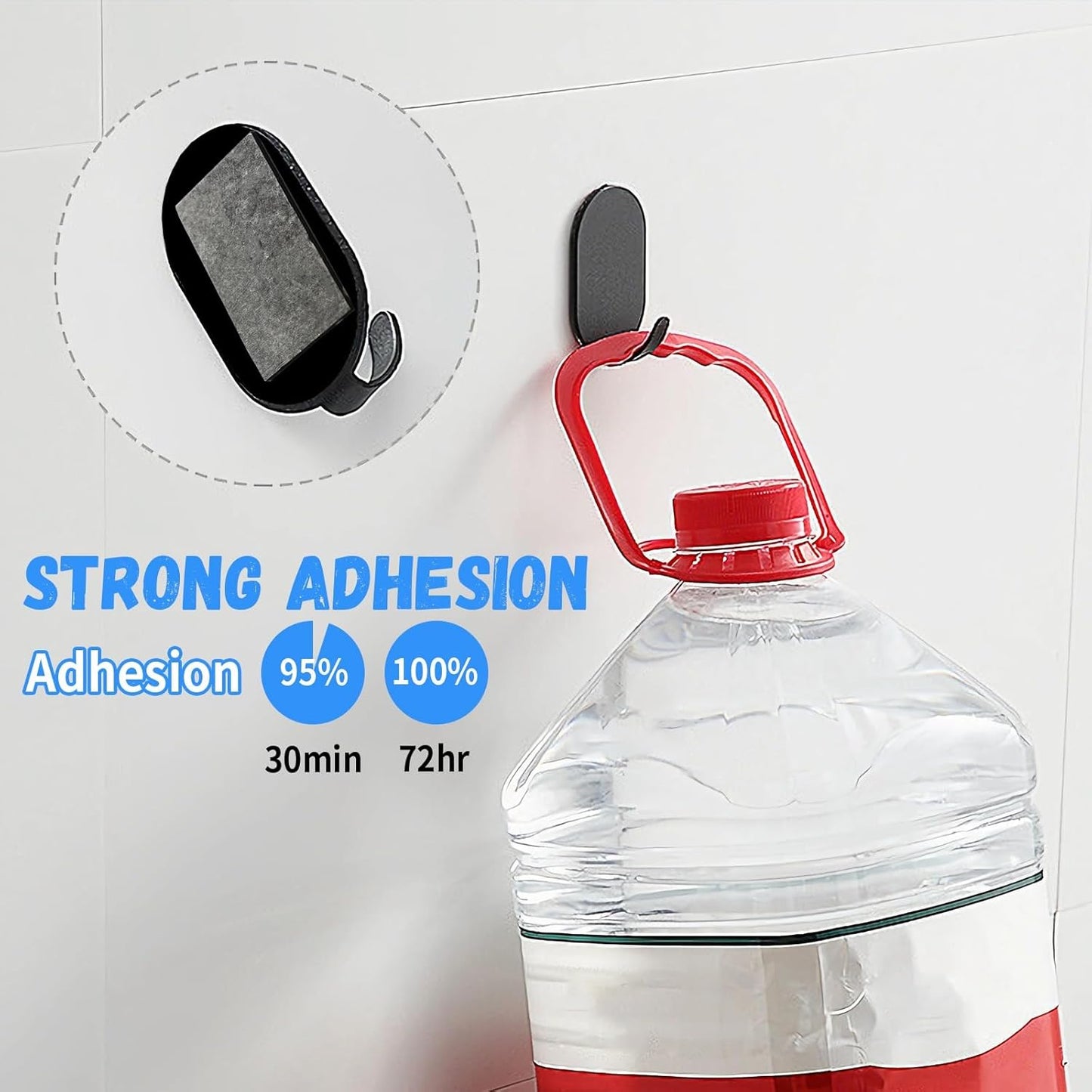 UPINS Double Sided Foam Tape, Strong Sticky Double Sided Foam Pads for Crafts Self-Adhesive Mounting Foam Tape Heavy Duty for Home Wall Decor (60, Black)