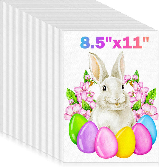 ﻿128 Sheets Watercolor Paper, Stocking Stuffers, 8.5"x11" Cold Press Water Color Paper Bulk, 140lb/300gsm Artist Sketch Easel Acrylic Painting Drawing Supplies for Watercolors, Watercolor Paint Set