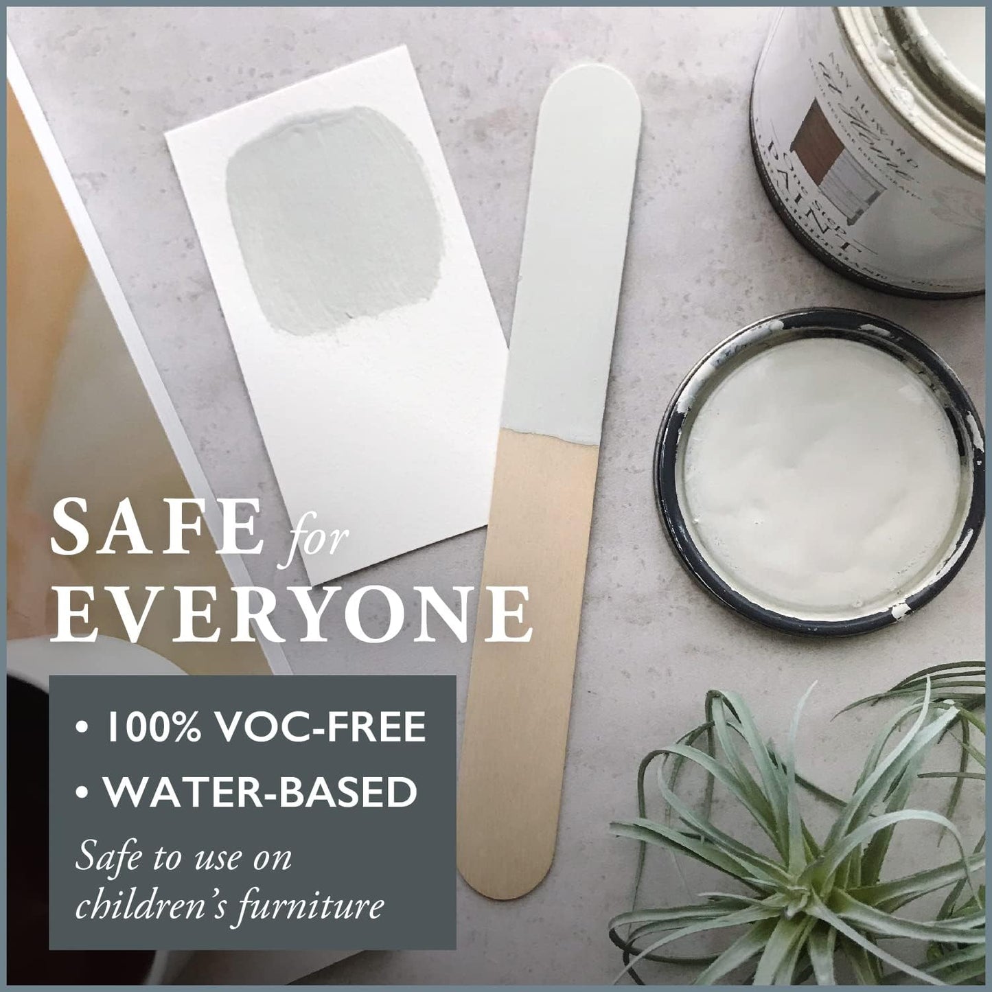 AMY HOWARD AT HOME Chalk-Based One Step Paint for Furniture, Cabinetry, Decor, Finish, and More | No Stripping, Sanding, or Priming | Ultra-Light Base | 16 Ounce | Toscana Sage