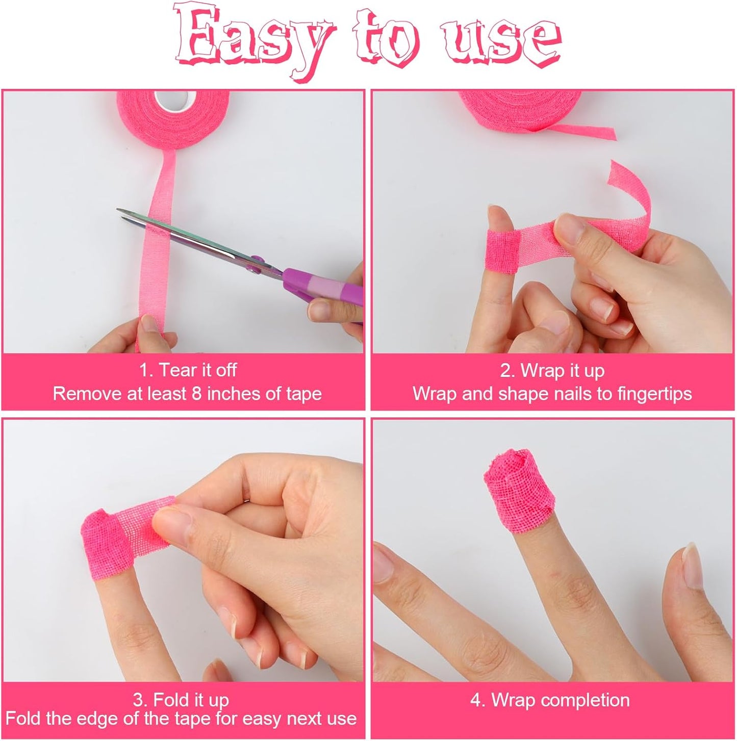 LLMSIX 3pcs Thimbles Type for Hand Sewing, Finger Protectors for Sewing, Soft & Breathable Finger Tape for Moms Wives Hand DIY Sew Gifts