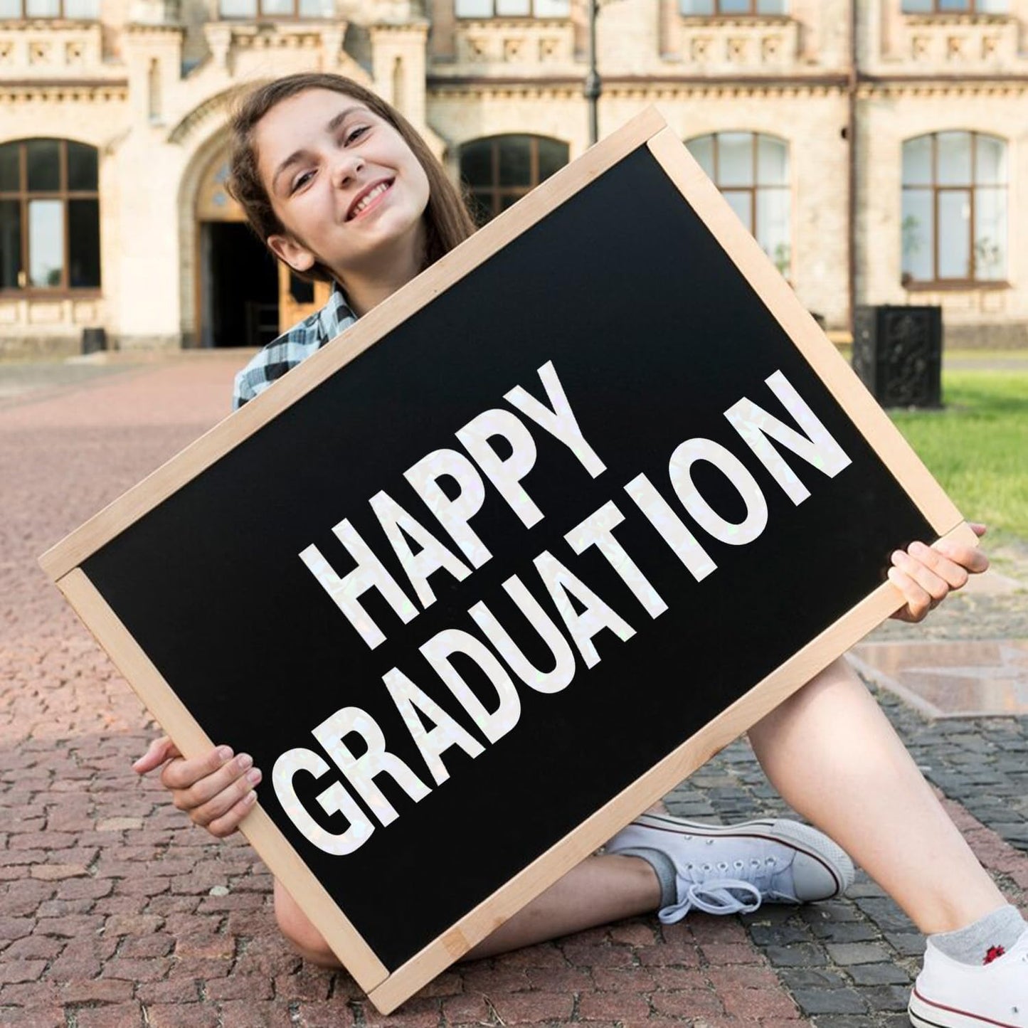 Starboling Letter Stickers,2 inch 8 Sheets White Alphabet Sticker,Self Adhesive Vinyl Letter Stickers Mailbox Numbers,for Arts Crafts Outdoor Sign Poster Mailbox Sign Doors Mailboxes Car Truck