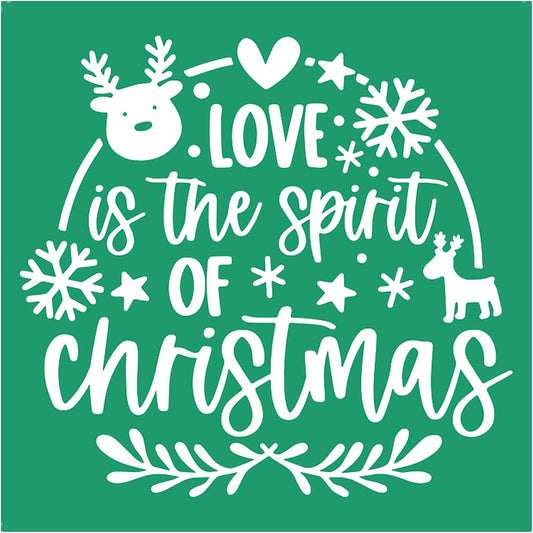 JAAJDO Reusable Silk Screen Stencil for Painting on Wood, Christmas Pillow Covers, Window Decor, Hand Towels, T-Shirt - Mesh Transfers Adhesive Stencils for Crafts