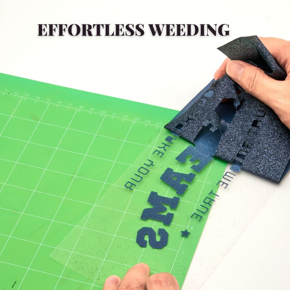 Royal Blue Glitter HTV Roll -12" x10ft Iron on Heat Transfer Vinyl for DIY Shirts Gifts