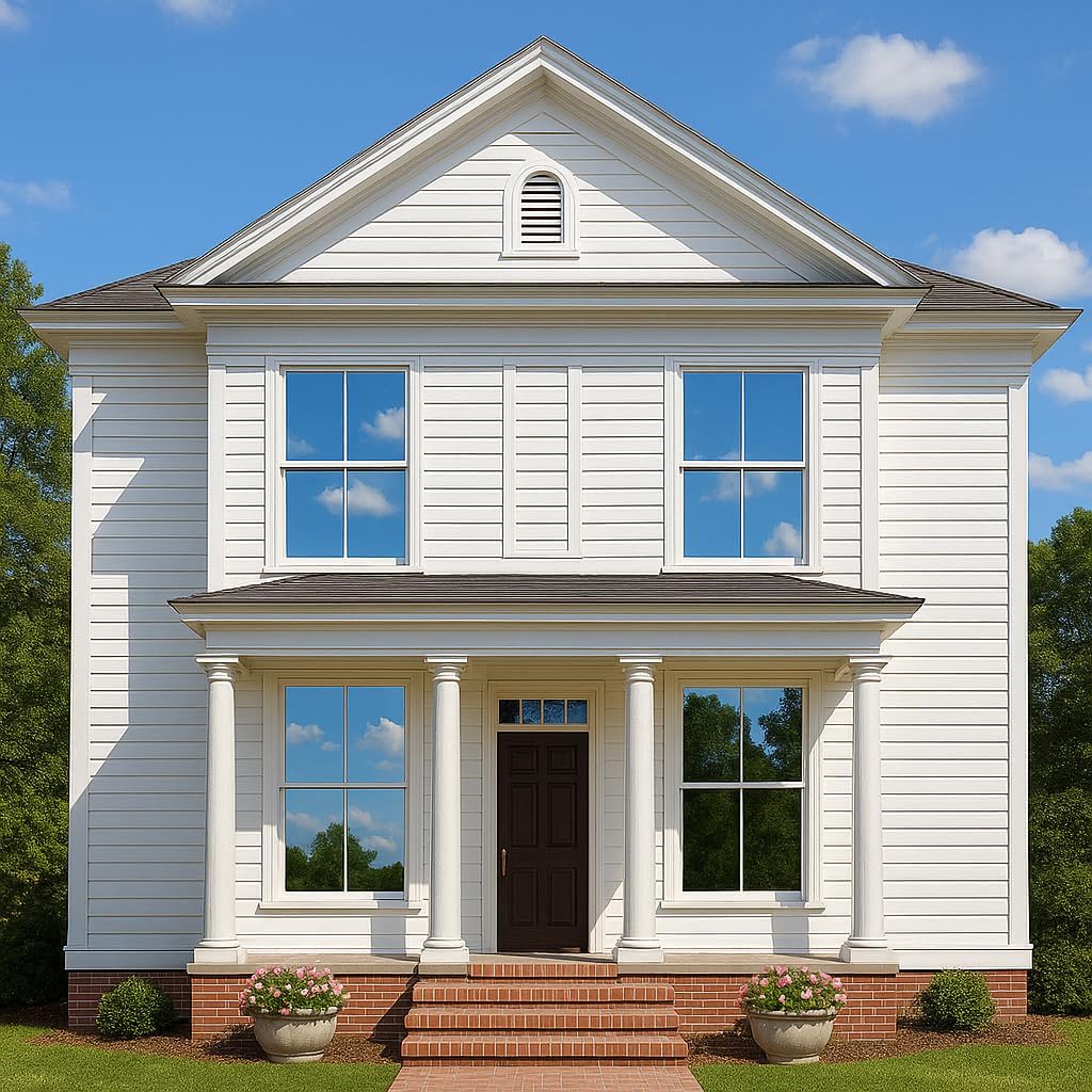 Rockrose Professional Window Tint for Home – One Way Privacy Window Film for Home Offices Heat Blocker Reflective Adhesive Mirror Tint with 99% UV Block – Black-Silver 36 in x 15FT