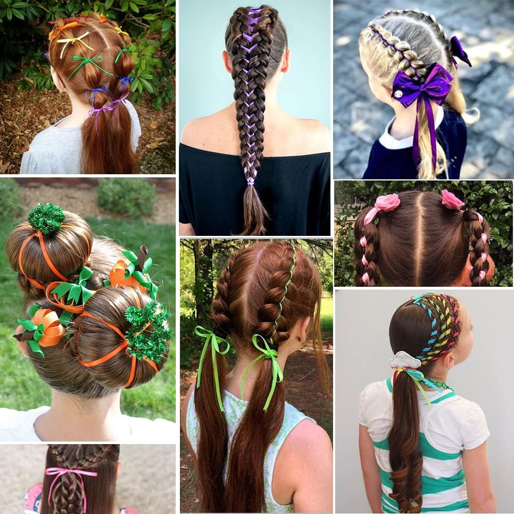 TONIFUL 3/8 in x 100yds Light Purple Satin Ribbon Thin Solid Fabric Ribbons Roll for Gift Wrapping Invitation Floral Hair Balloon Party Wedding Popsicle Decoration Valentine's Day Bouquet Halloween