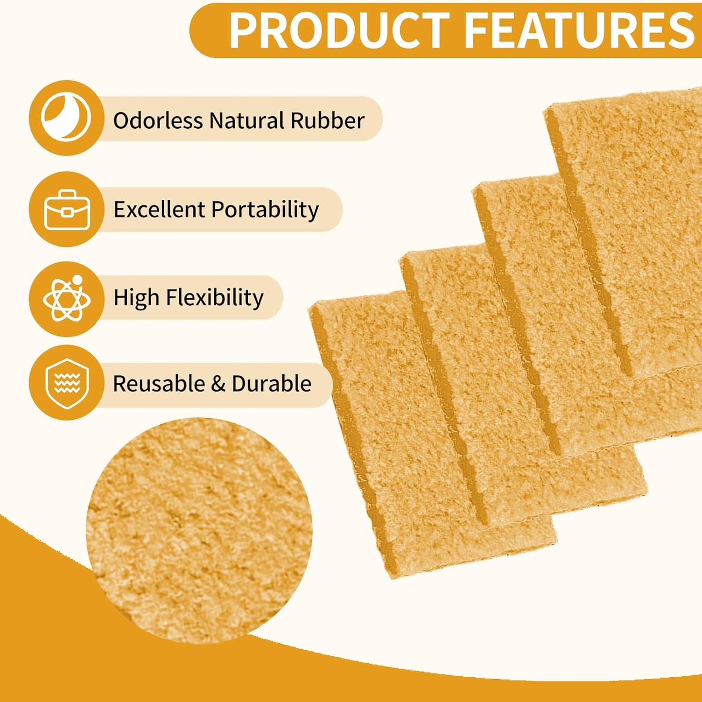 12 Pcs Rubber Cement Eraser - Glue and Residue Eraser Rubber Cement Cleaner for Removing Adhesive & Residues from Paper Plastic and More