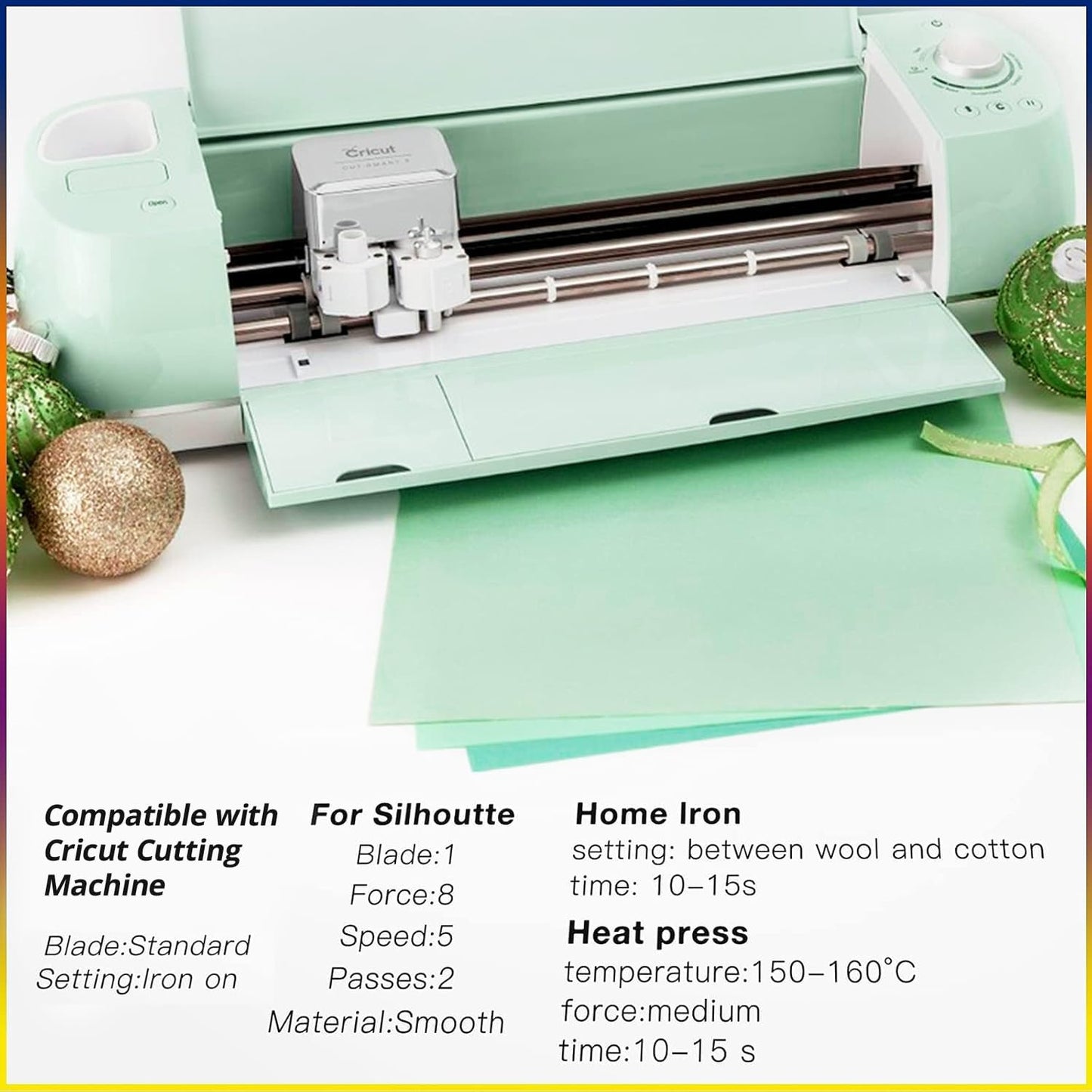 HTVRONT Orange Heat Transfer Vinyl Bundle: 36 Pack 10" x 12" Iron on Vinyl Compatible with Cricut Cutting Machine, Silhouette Cameo or Heat Press Machine