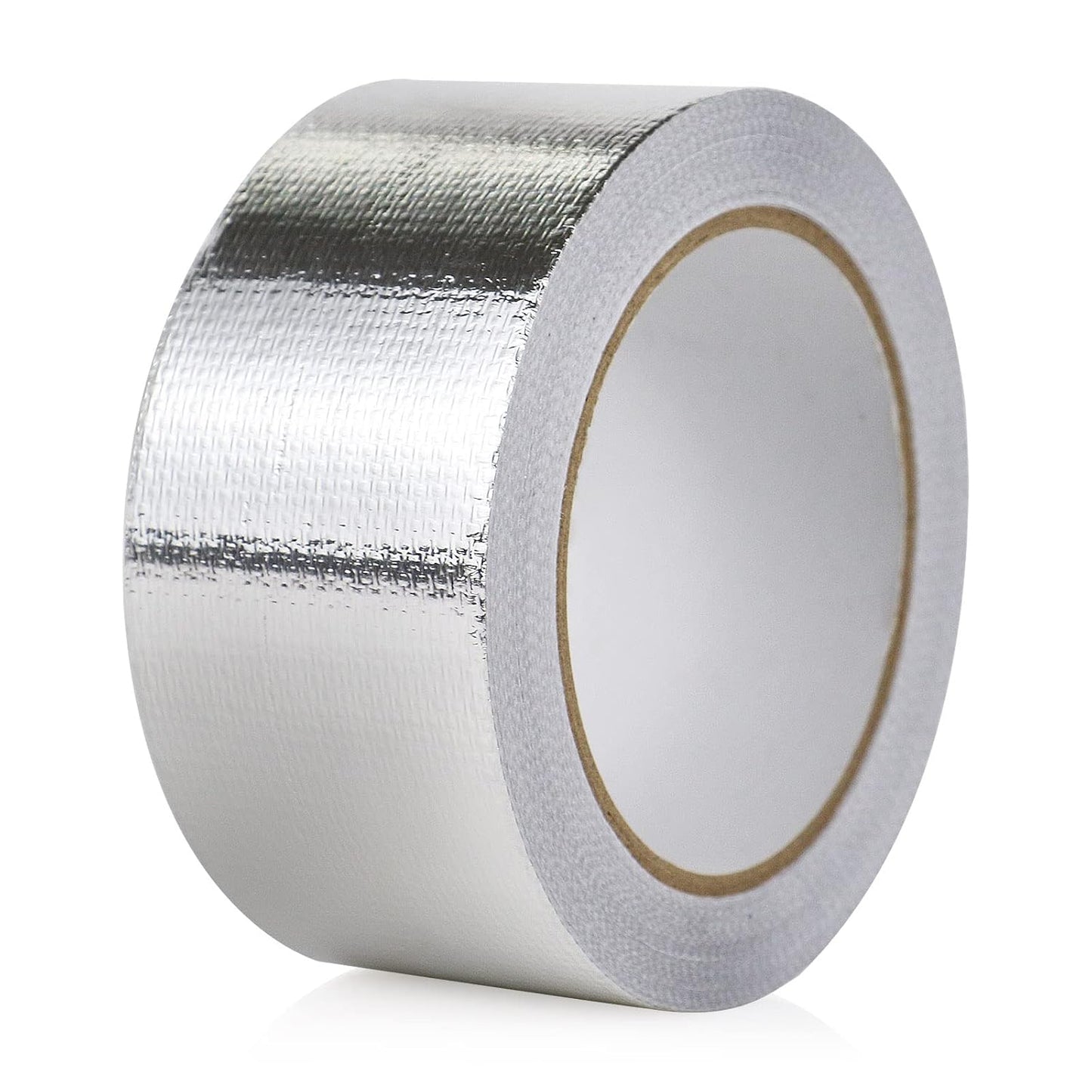 BOMEI PACK 1 Roll Aluminum Foil Heat Shield Cool Tape 2 Inch x 66 ft Heat Reflective Thermal Barrier Reflective Tape for Hose and Auto Use