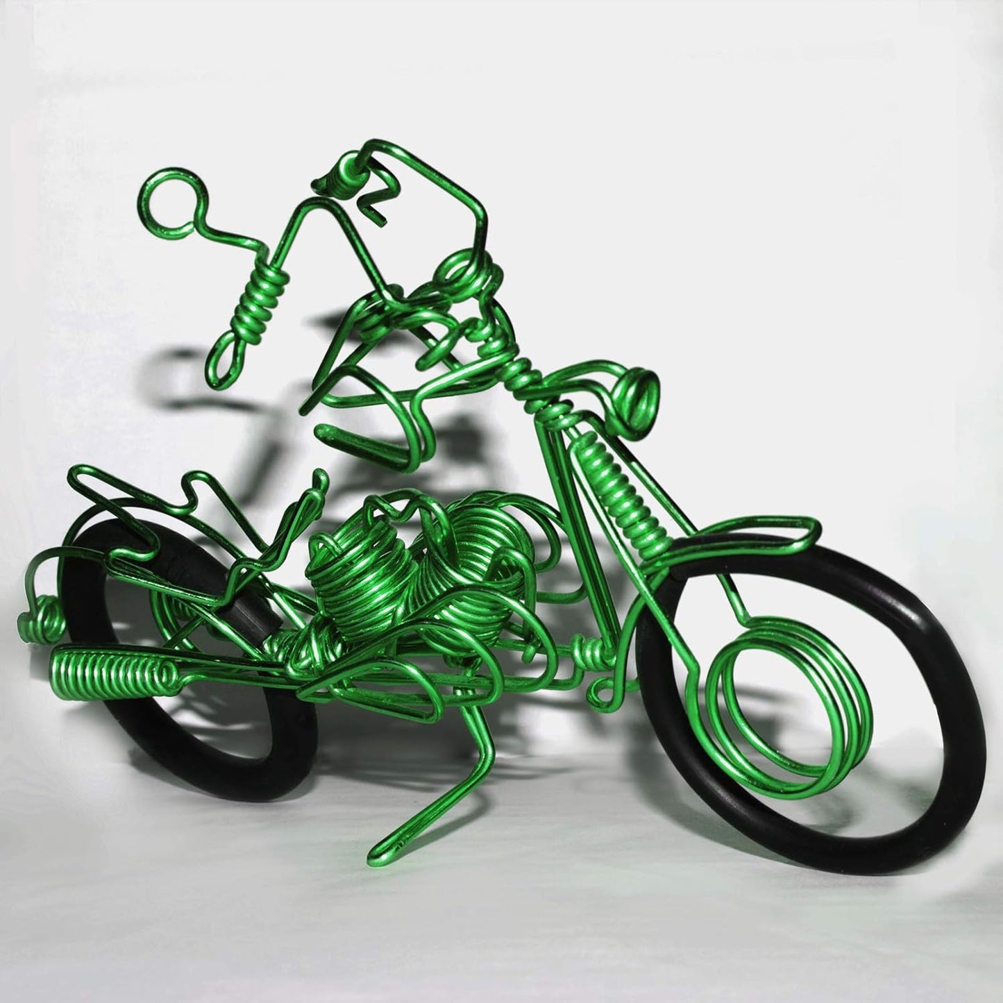 TecUnite Aluminum Craft Wire for Sculpting Armature Bendable Craft Wire for DIY Jewelry Making(Green, 10 M X 1 mm, 1 Roll)