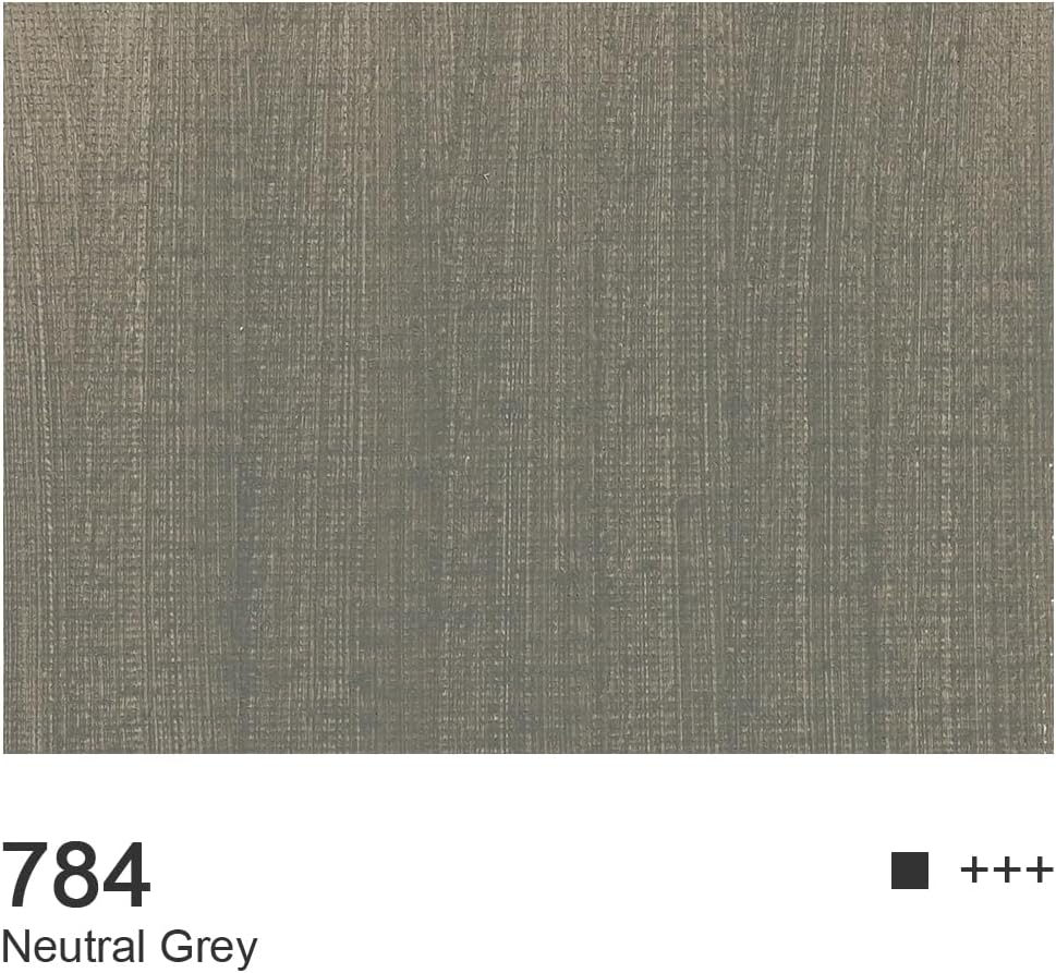 AUREUO Natural Grey Acrylic Paint, 4 Fl Oz / 120ml Single Tube, Rich Pigment Art Craft Paints for Canvas, Rocks, Wood, Ceramic, Fabric - Art Supplies for Beginners, Professionals, Artists