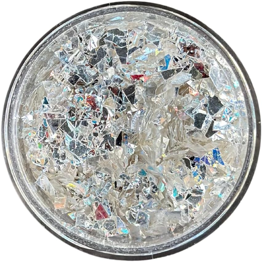 Colorberry Luxury Collection - Small Stone Chips & Glitter to Perfect Your Resin & Jesin Art & Artwork - (Lux Drizzle)