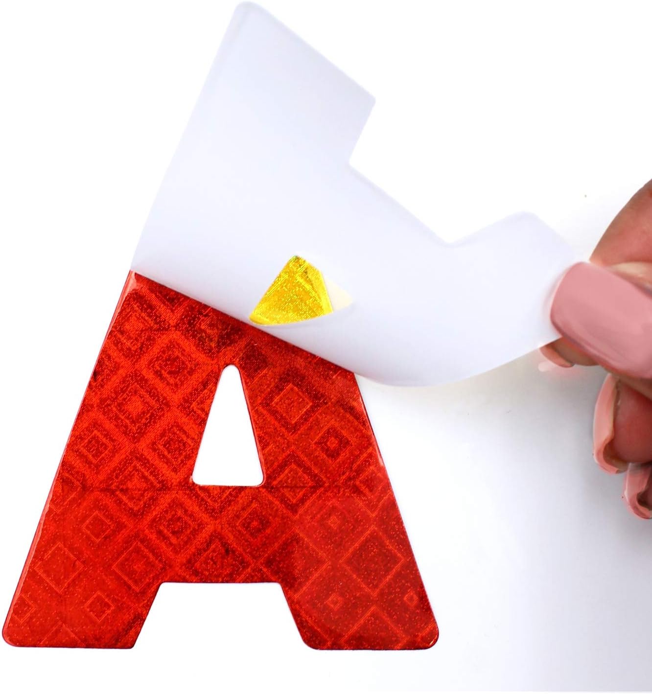 ArtSkills Poster Letters 2.5” Paper Letters for Poster Board Projects, Classroom Bulletin Boards, Sign Making Supplies, Holographic, 228 Pieces