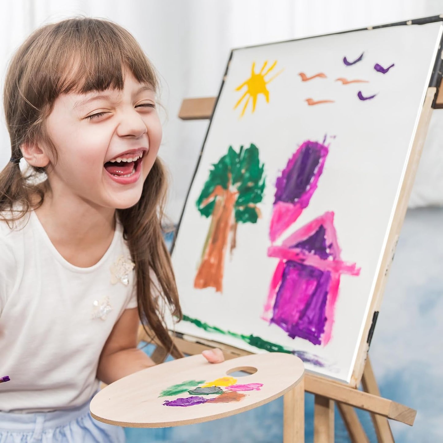 FUMILE Canvas for Painting 8x10, 76 Pack Canvas Boards for Painting Primed Acid Free Canvas Value Pack for Beginners & Artist, Canvas Bulk for Classroom and Painting Parties.