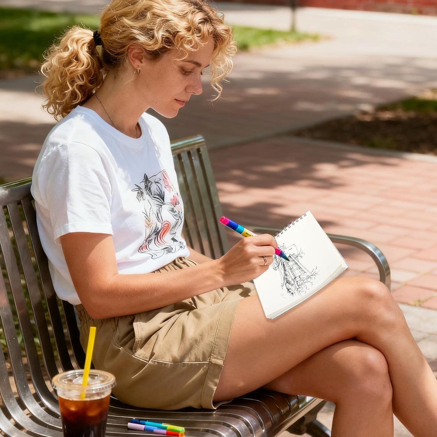 DINGIXOC 20 Pack Small Sketchbooks, 5.5" x 8.5" Mini Sketch Pad, Top Spiral Bound, 68lb/100gsm, Art Sketch Pads for Drawing & Painting(30 Sheets Each)